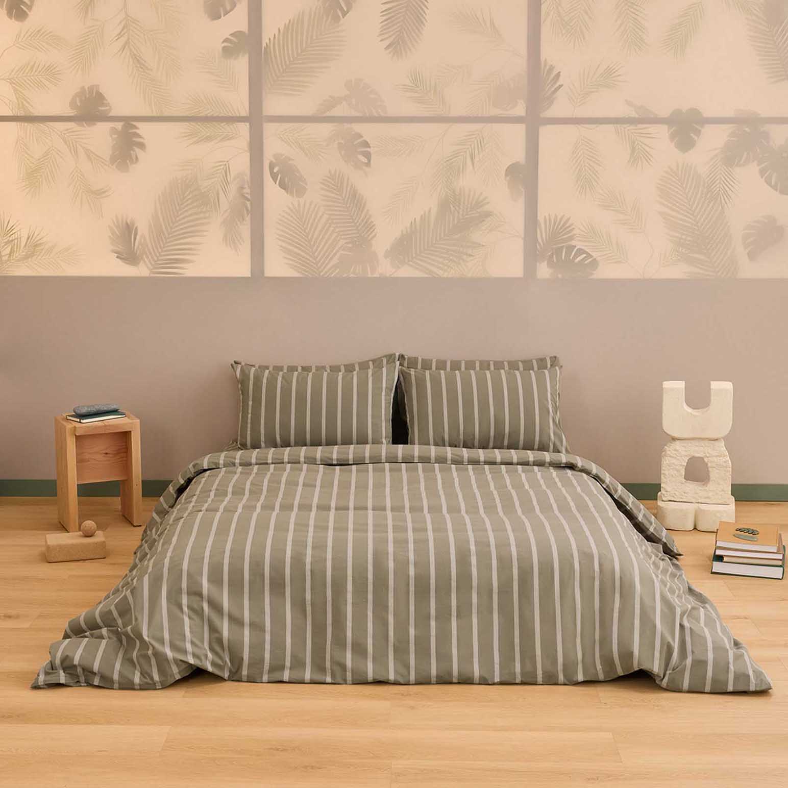 HOMMEY. Quilt Cover Sage Stone